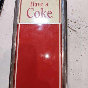 Vintage Coca-Cola Napkin Holder 1950's